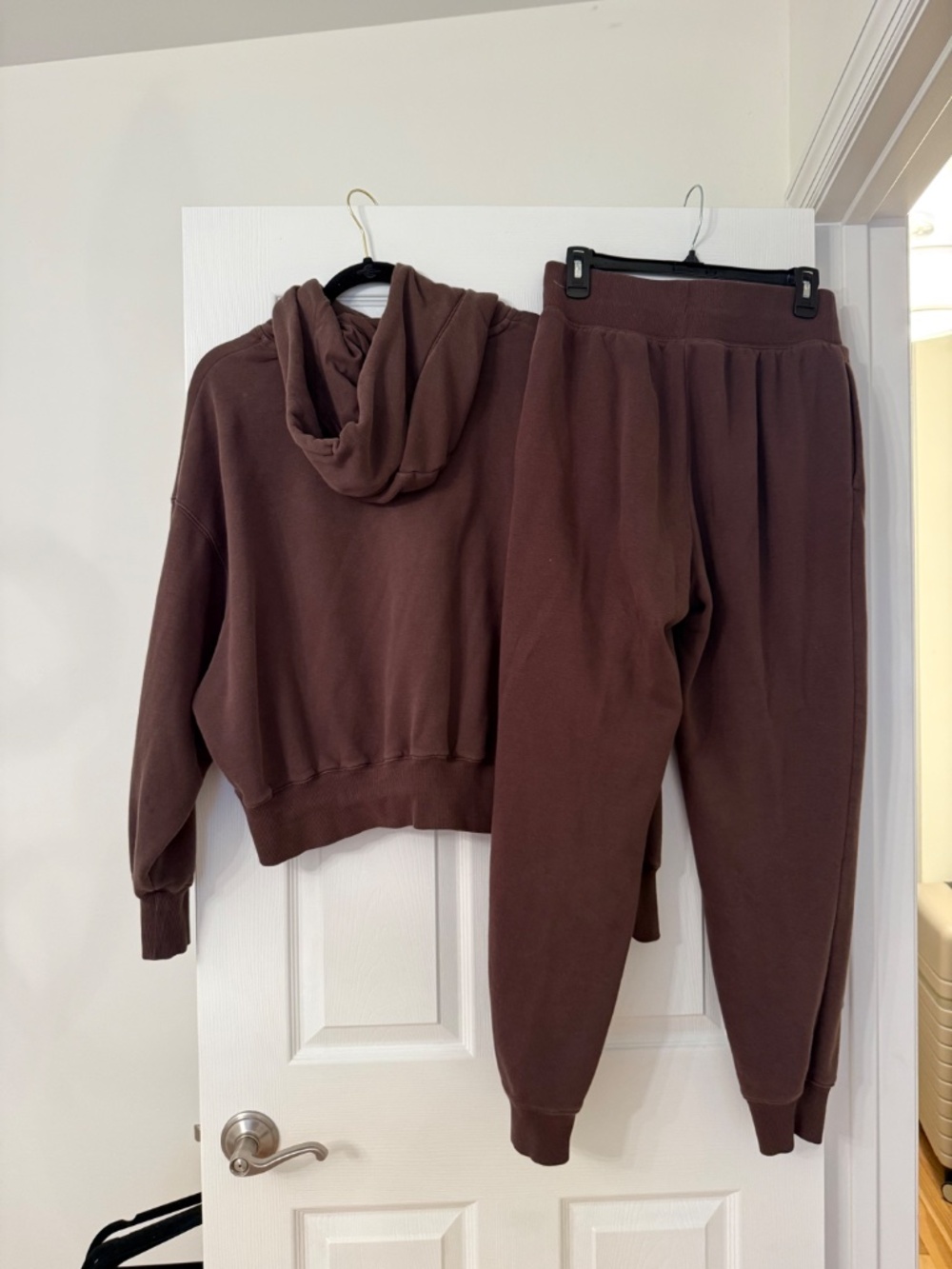 Nike Chocolate Brown Oversized Sweatsuit - Picture 5 of 9